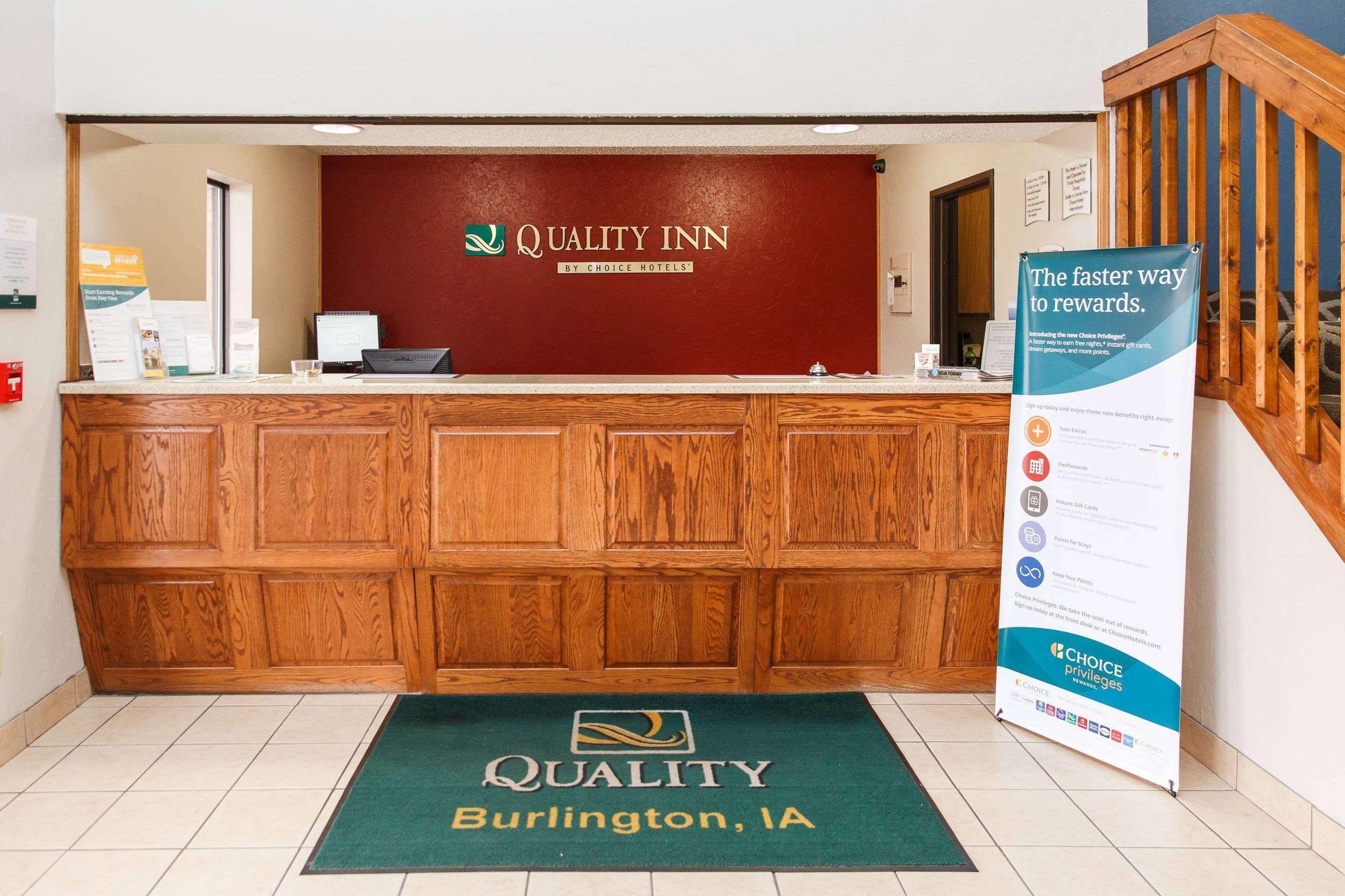 Quality Inn Burlington Near Hwy 34 Exterior photo